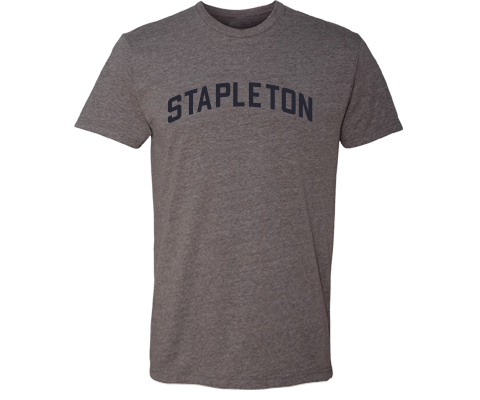 Stapleton Staten Island Classic Sport Adult Tee Shirt in Deep Heather Gray