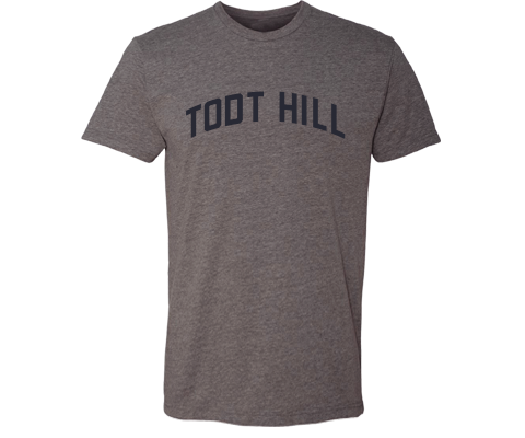 Todt Hill Staten Island Classic Sport Adult Tee Shirt in Deep Heather Gray
