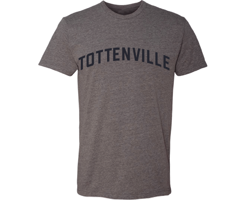 Tottenville Staten Island Classic Sport Adult Tee Shirt in Deep Heather Gray