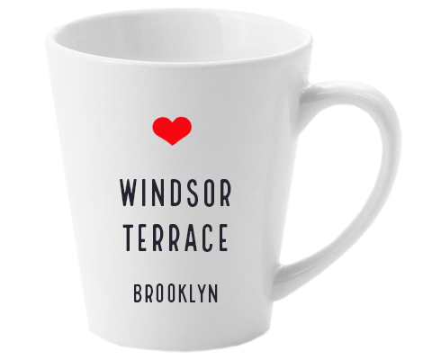 Windsor Terrace Brooklyn NYC Home Latte Mug