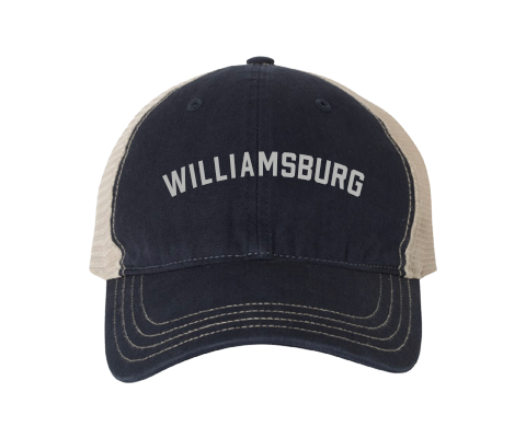 Williamsburg Brooklyn Classic Sport Vintage Hat in Navy/Vanilla
