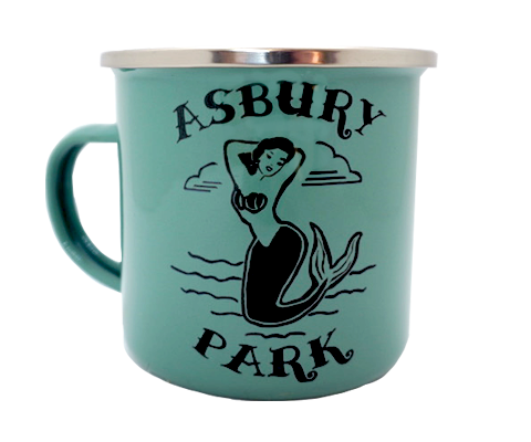 Asbury Park Vintage Mermaid Camp Mug