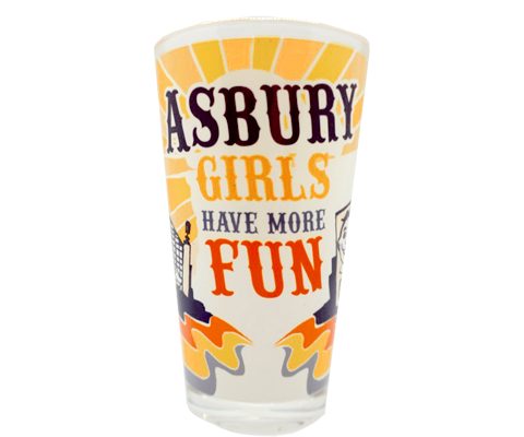 Asbury Park Girls Have More Fun Pint Glass