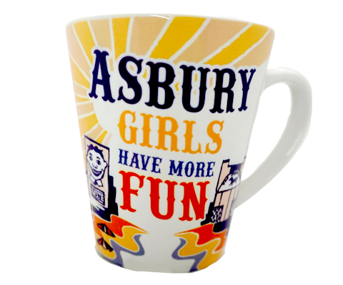 Asbury Park Girls Have More Fun Latte Mug