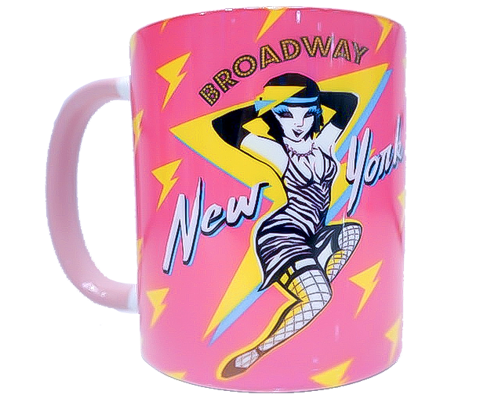 Broadway Showgirl New York Mug