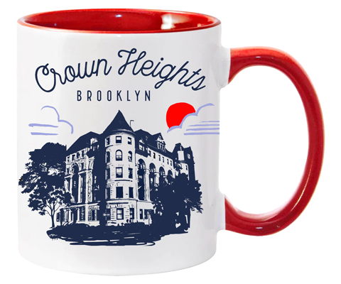 Crown Heights Brooklyn Sketch Mug