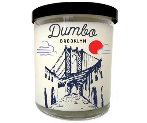 Dumbo Brooklyn NY Sketch Scented Candle
