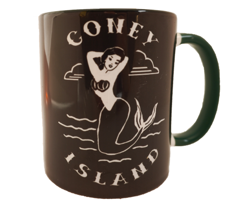 Vintage Mermaid Coney Island Camp Mug