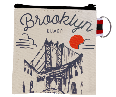 Dumbo Brooklyn Town Coin Purse