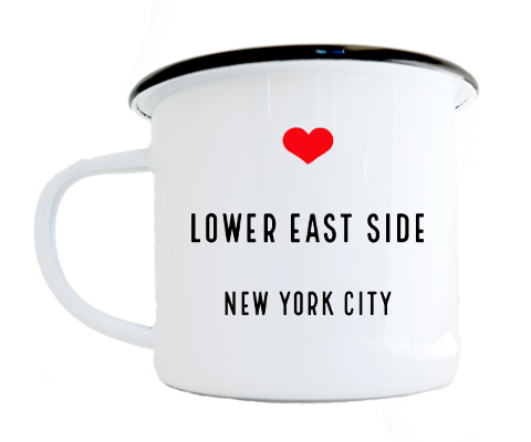 Lower East Side NYC Home Camp Mug