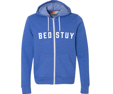 Youth Brooklyn Neighborhood Bright Blue Sweatshirt - Lots of Neighborhoods Available!