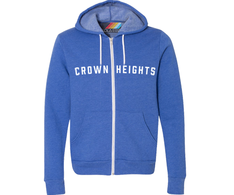 Youth Brooklyn Neighborhood Bright Blue Sweatshirt - Lots of Neighborhoods Available!