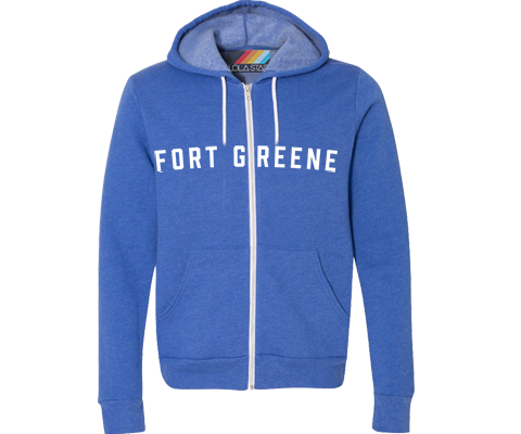 Youth Brooklyn Neighborhood Bright Blue Sweatshirt - Lots of Neighborhoods Available!