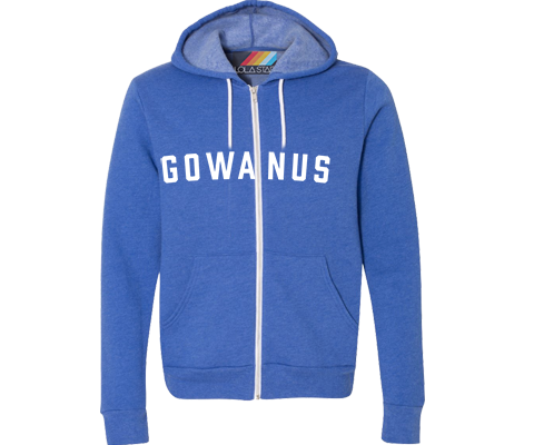 Youth Brooklyn Neighborhood Bright Blue Sweatshirt - Lots of Neighborhoods Available!