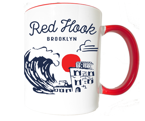 Red Hook Brooklyn Sketch Mug