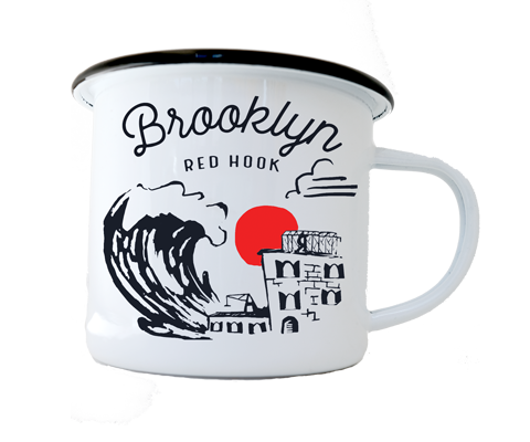 Red Hook Brooklyn Sketch Camp Mug