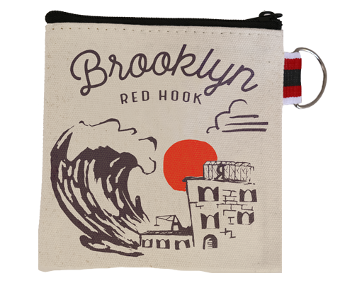Red Hook Brooklyn Sketch Coin Purse