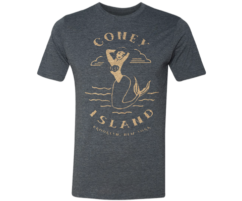 Vintage Mermaid Coney Island Tee Shirt