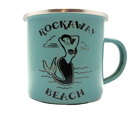 Load image into Gallery viewer, Rockaway Vintage Mermaid Camp Mug
